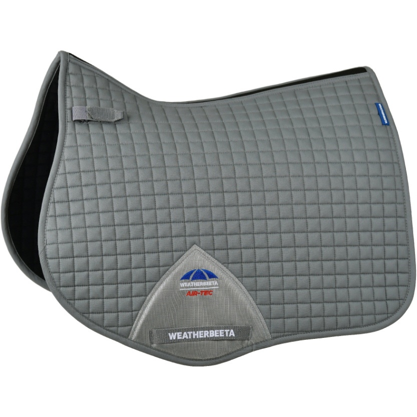 2025 Weatherbeeta Prime Air-Tec Tout Usage Tapis De Selle 1028249 - Grey